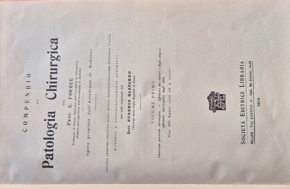 Compendio di patologia chirurgica