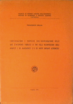 Considerazioni e proposte sull'individuazione delle aree d'intervento pubblico ai fini …