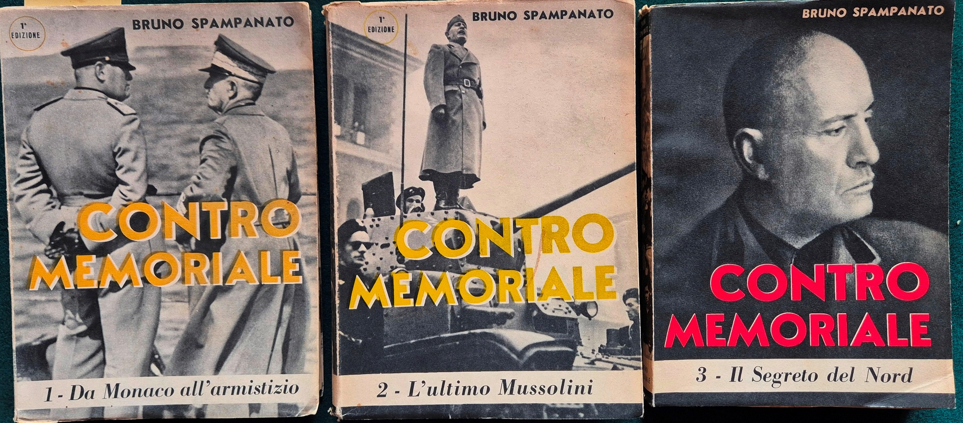 Contromemoriale - Vol.1°: da Monaco all'armistizio - Vol.2°: L'ultimo Mussolini …