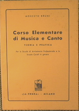 Corso elementare di musica e canto
