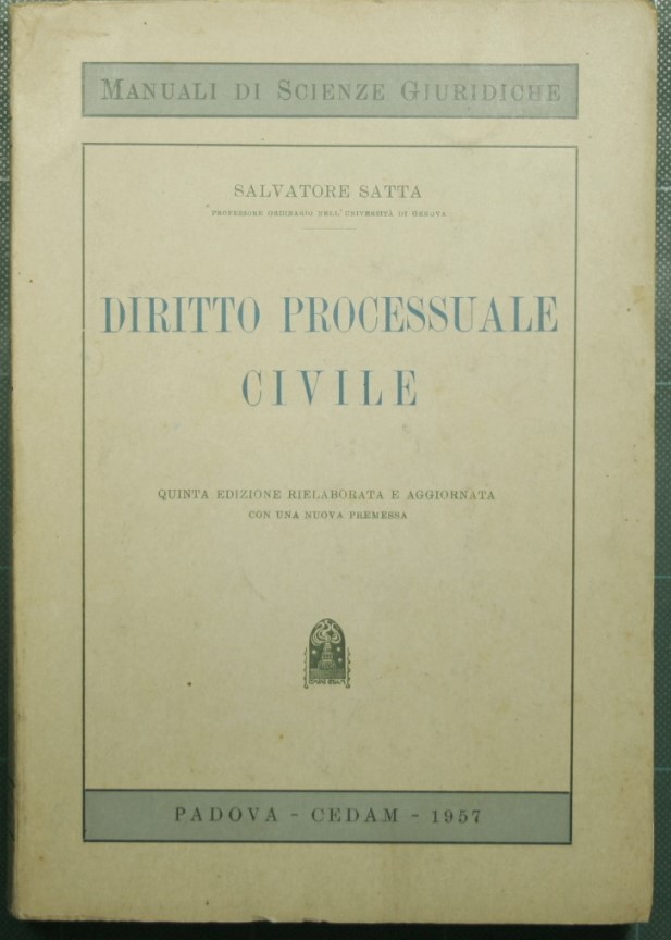 Diritto processuale civile