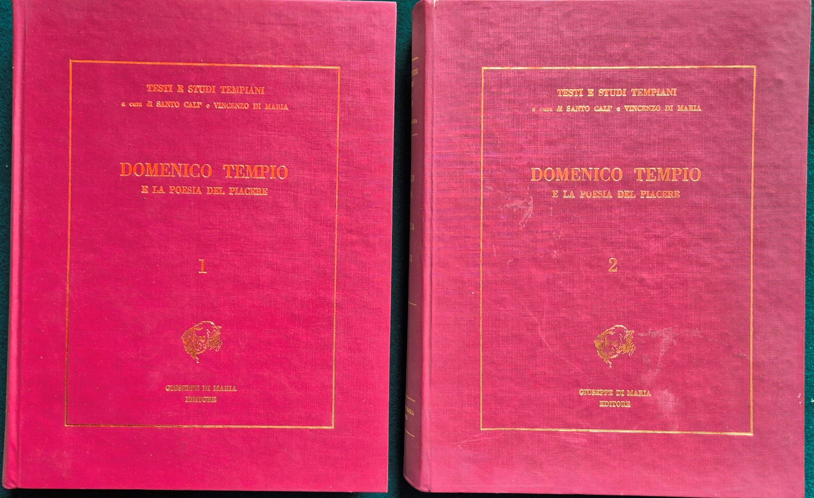 Domenico Tempio e la poesia del piacere