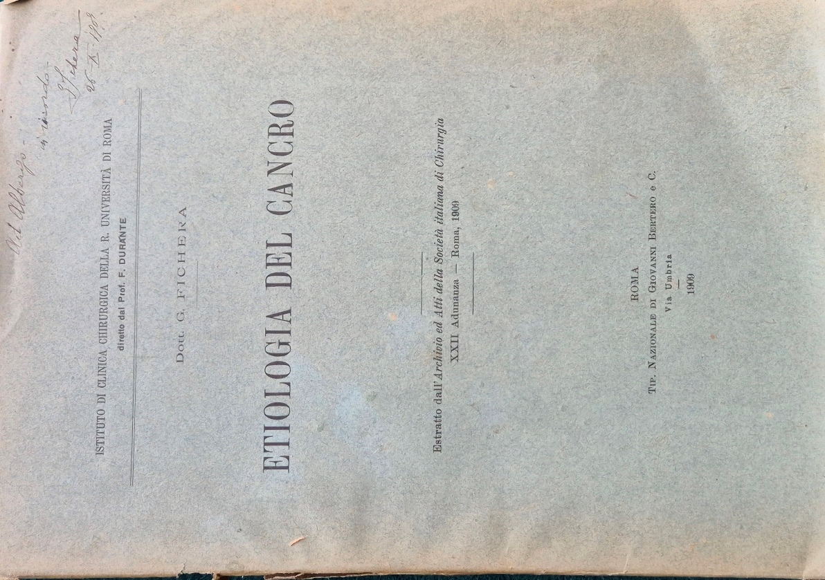 Etiologia del cancro