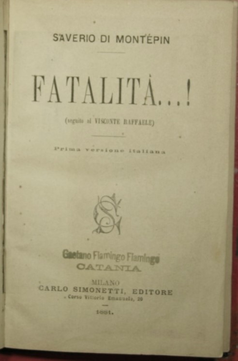 Fatalità…!