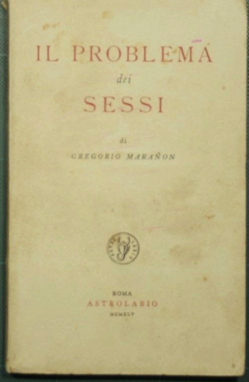 Il problema dei sessi