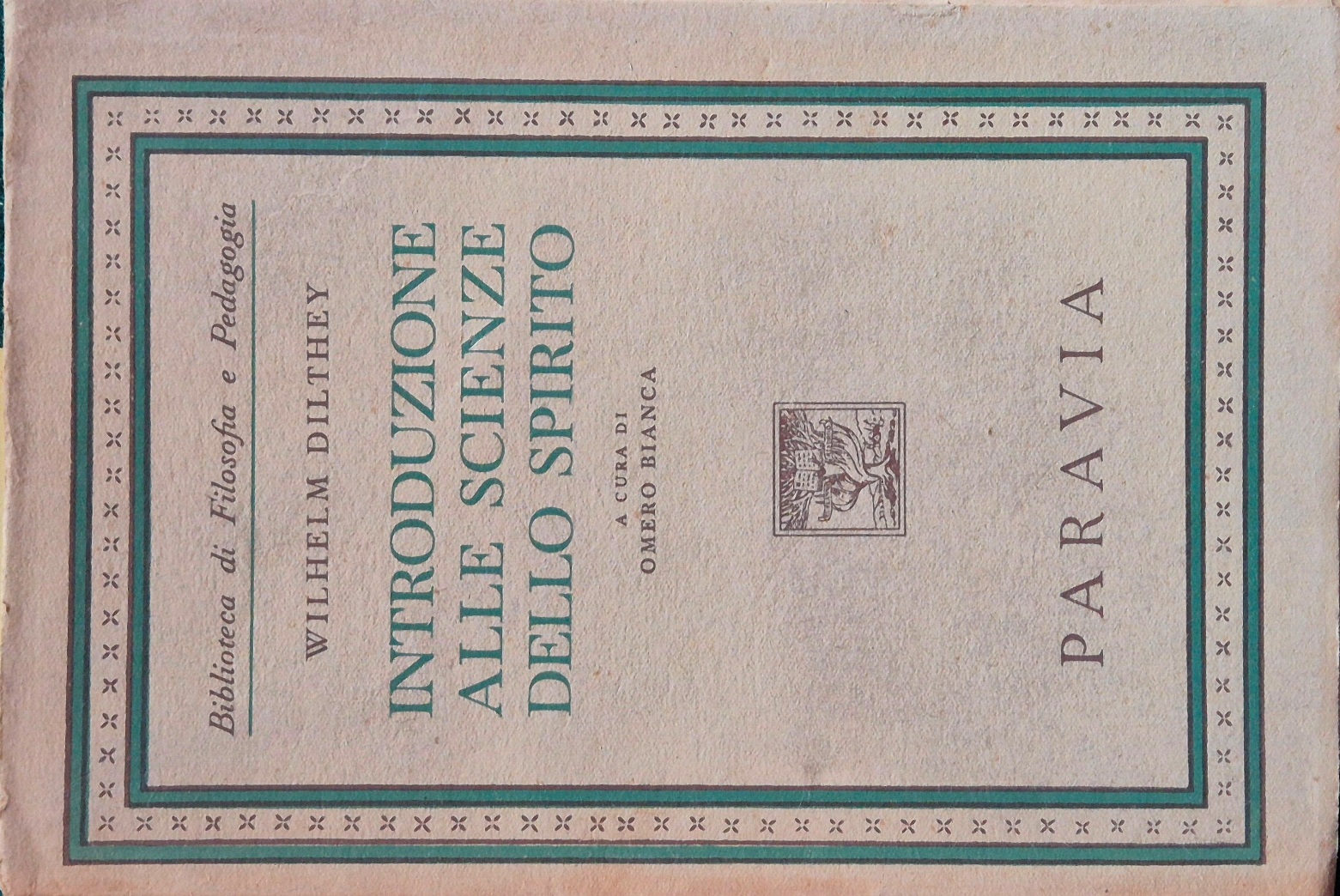 Introduzione alle scienze dello spirito