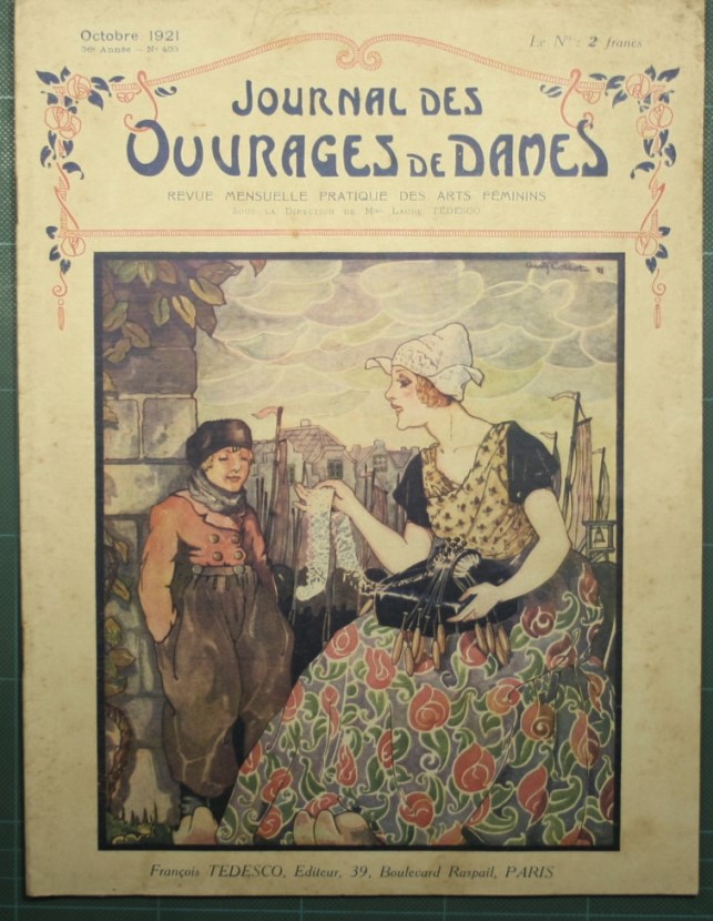 Journal des ouvrages de dames - Octobre 1921