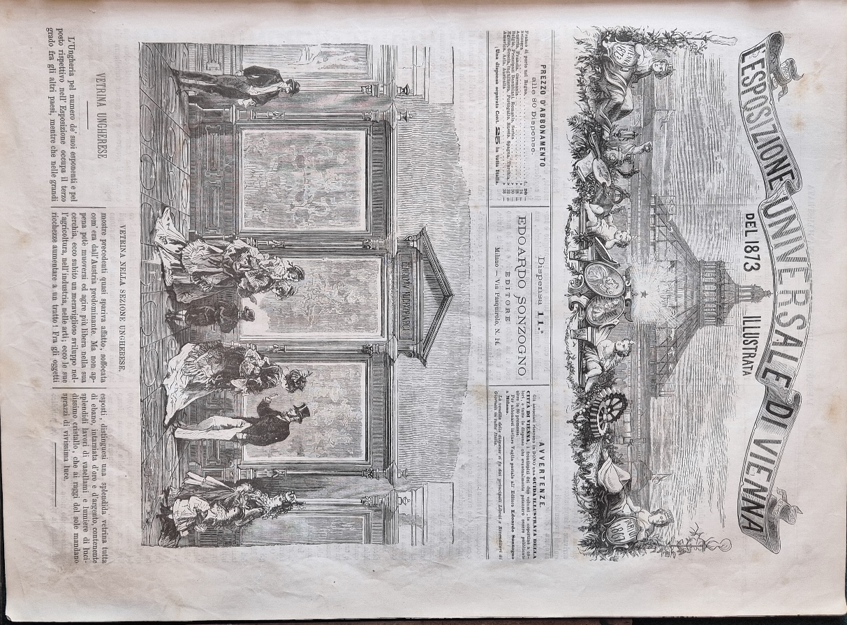 L'Esposizione Universale di Vienna del 1873 illustrata - Dispensa n.11