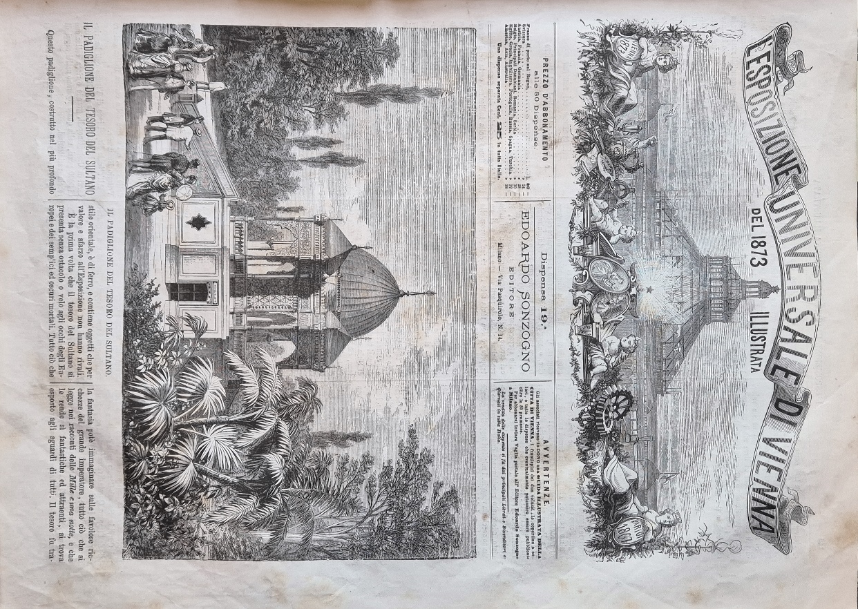 L'Esposizione Universale di Vienna del 1873 illustrata - Dispensa n.19