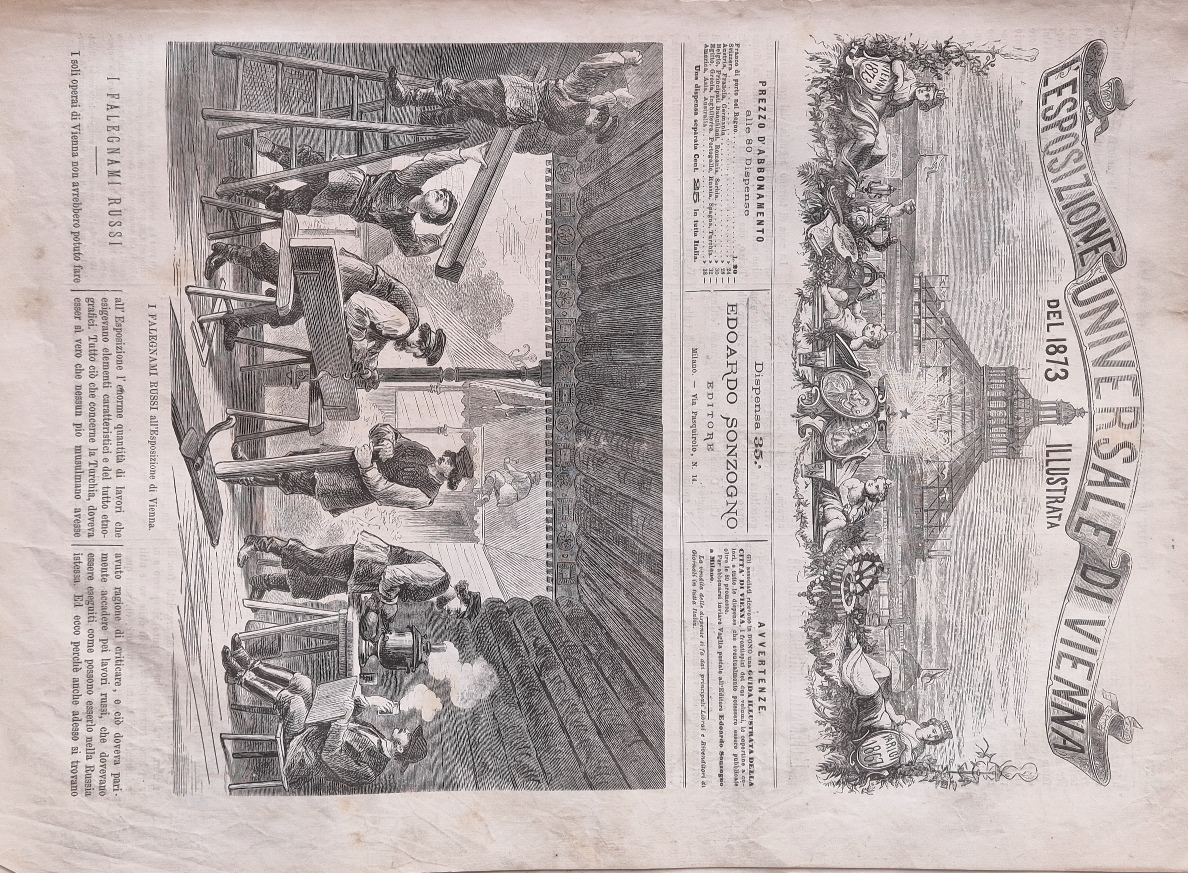 L'Esposizione Universale di Vienna del 1873 illustrata - Dispensa n.35