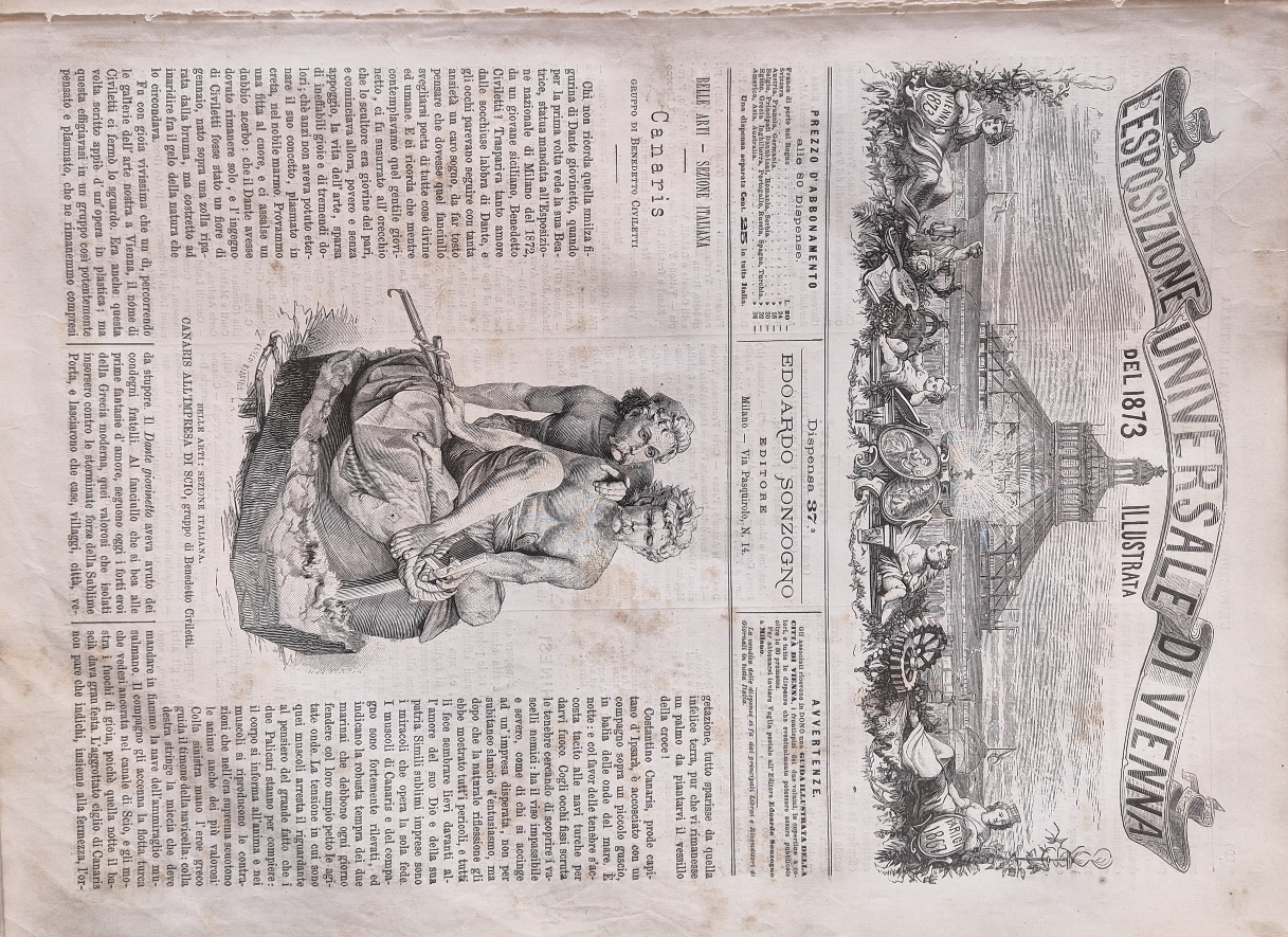 L'Esposizione Universale di Vienna del 1873 illustrata - Dispensa n.37