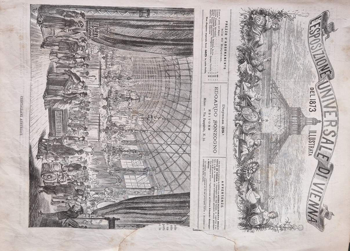 L'Esposizione Universale di Vienna del 1873 illustrata - Dispensa n.38