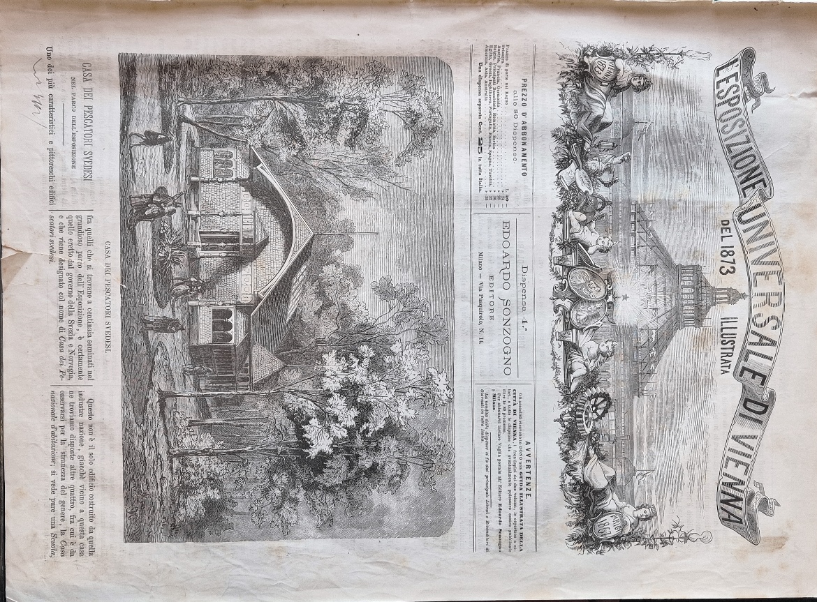 L'Esposizione Universale di Vienna del 1873 illustrata - Dispensa n.4