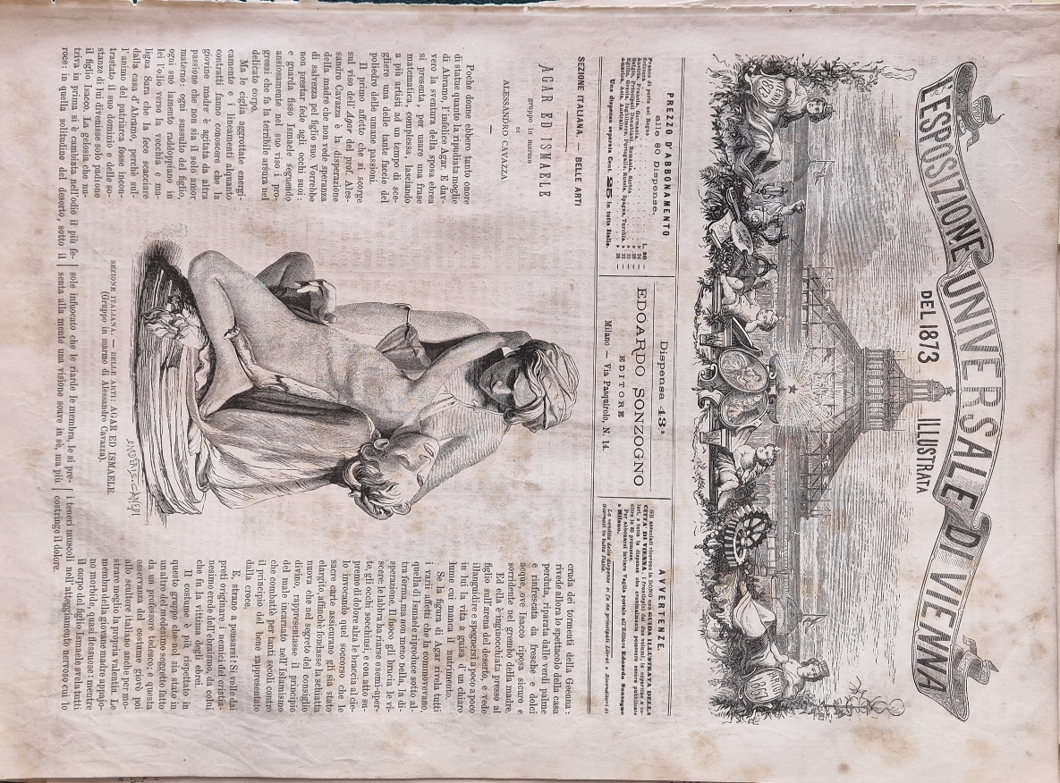 L'Esposizione Universale di Vienna del 1873 illustrata - Dispensa n.43