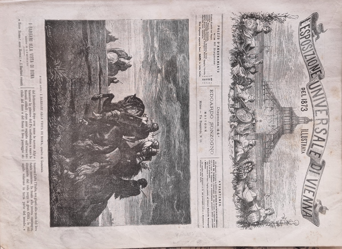 L'Esposizione Universale di Vienna del 1873 illustrata - Dispensa n.44