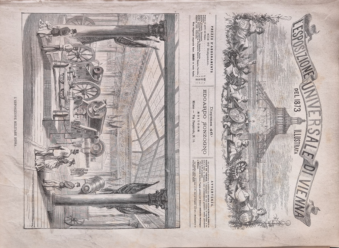 L'Esposizione Universale di Vienna del 1873 illustrata - Dispensa n.46