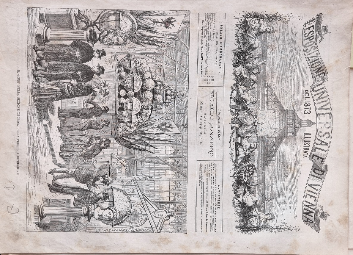 L'Esposizione Universale di Vienna del 1873 illustrata - Dispensa n.52
