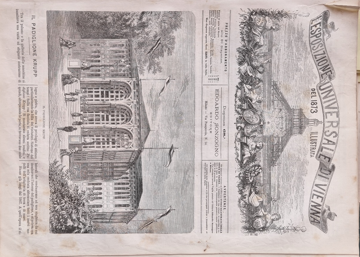 L'Esposizione Universale di Vienna del 1873 illustrata - Dispensa n.68