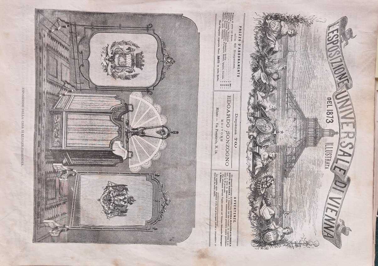 L'Esposizione Universale di Vienna del 1873 illustrata - Dispensa n.70
