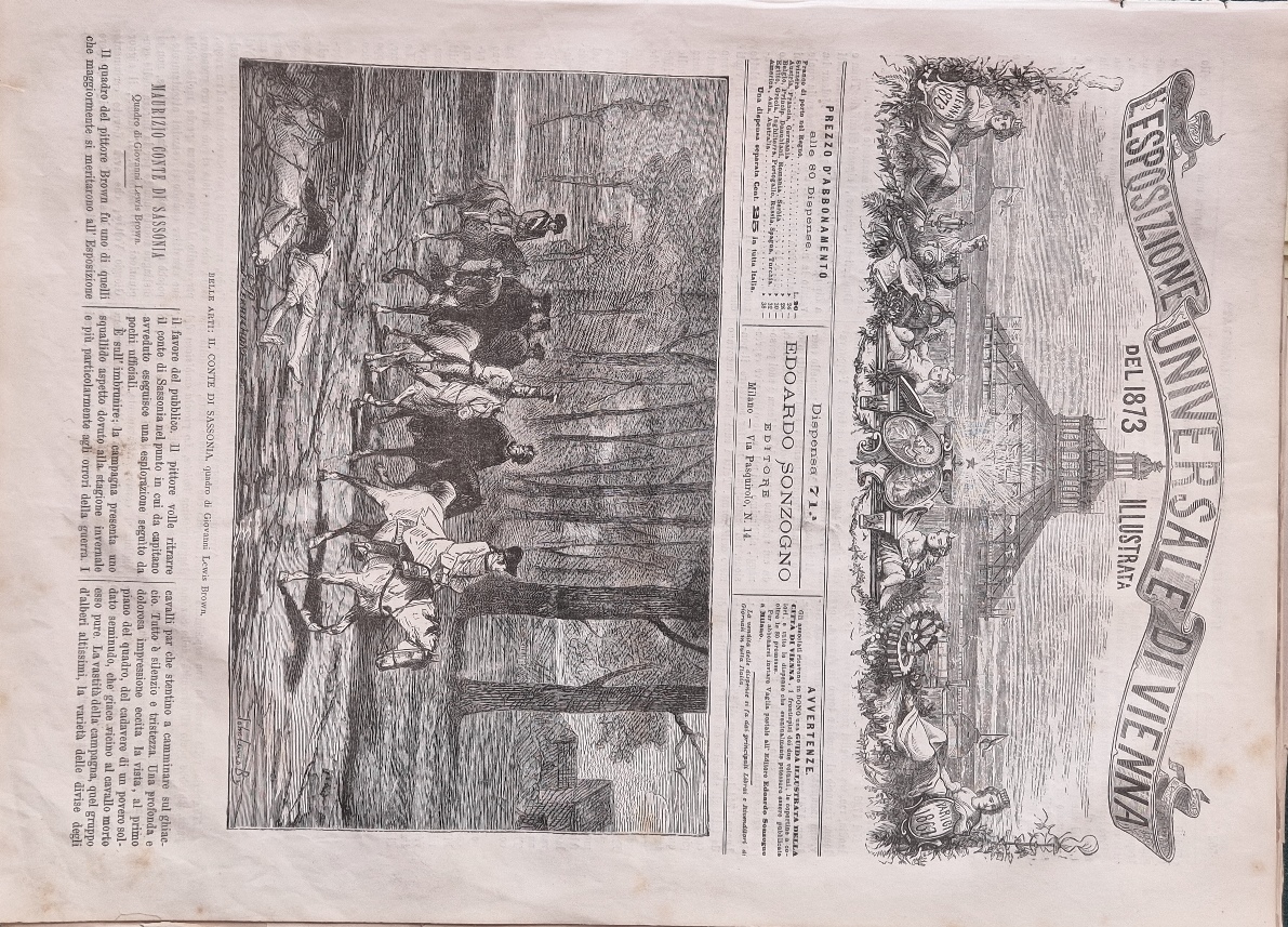 L'Esposizione Universale di Vienna del 1873 illustrata - Dispensa n.71