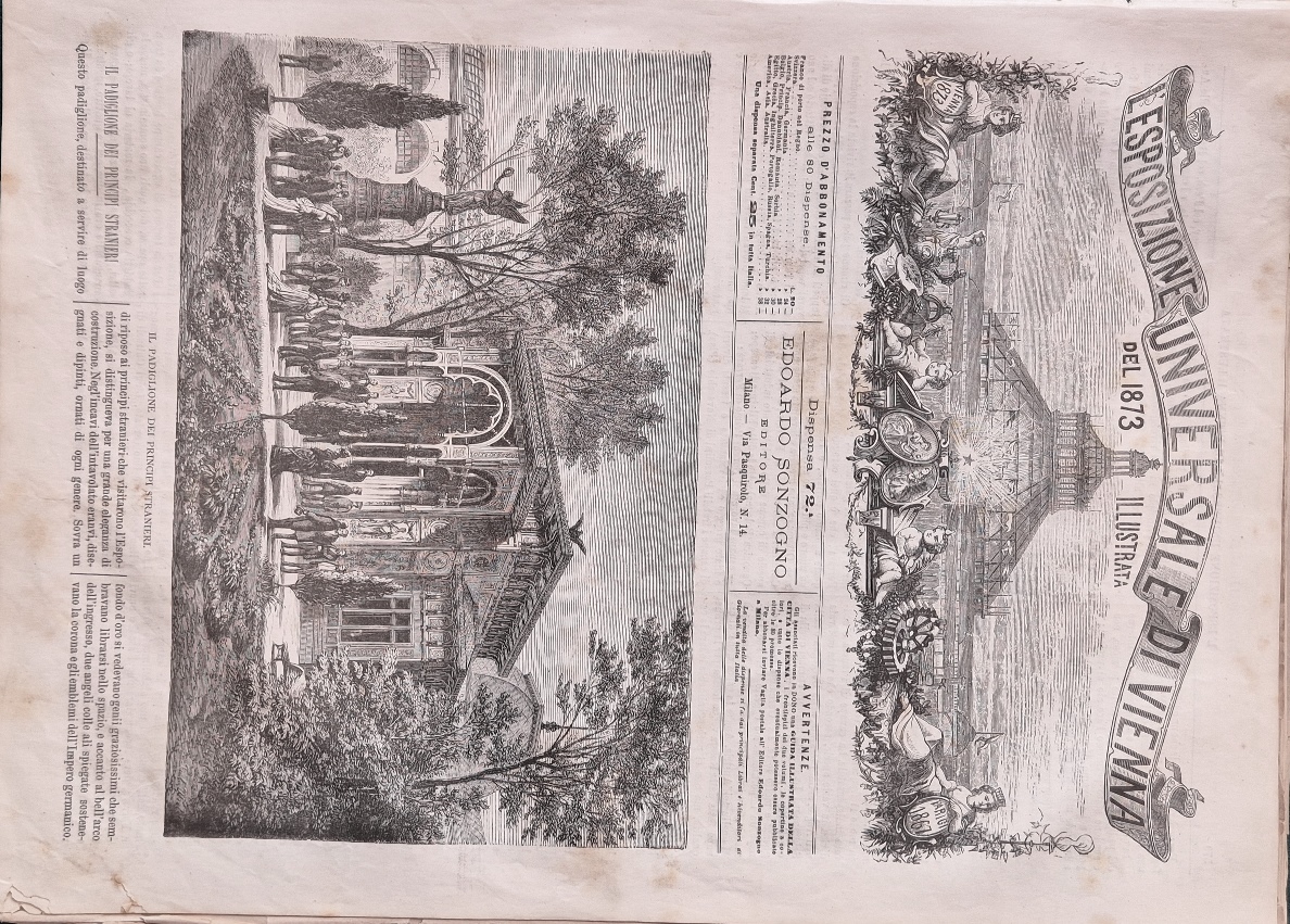 L'Esposizione Universale di Vienna del 1873 illustrata - Dispensa n.72