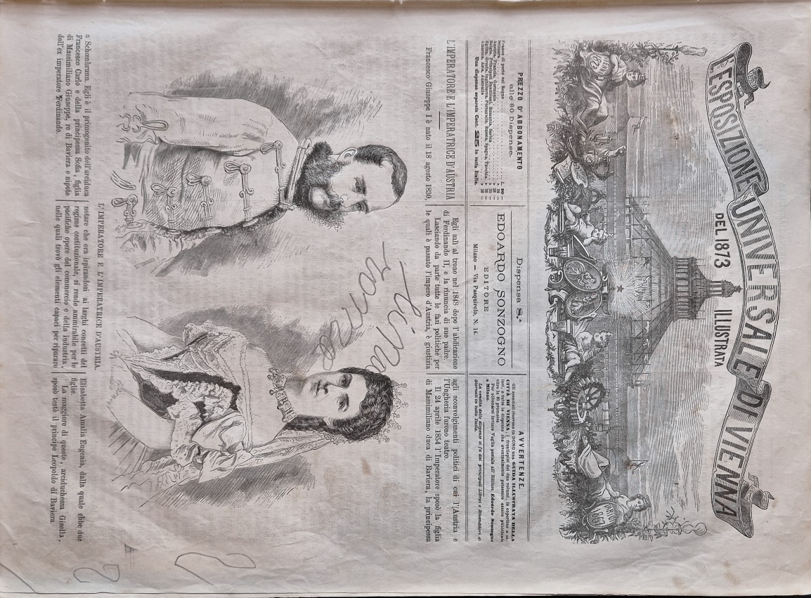 L'Esposizione Universale di Vienna del 1873 illustrata - Dispensa n.8