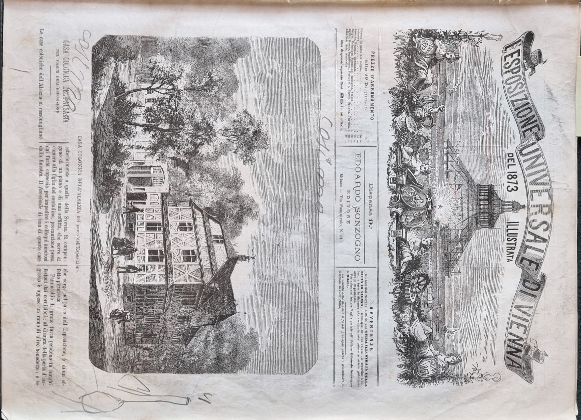 L'Esposizione Universale di Vienna del 1873 illustrata - Dispensa n.9