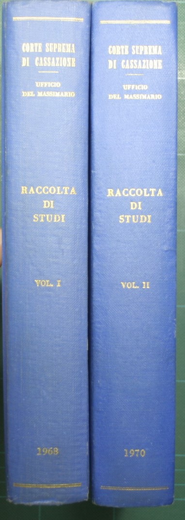 L'evoluzione giurisprudenziale nelle decisioni della Corte di Cassazione - Raccolta …