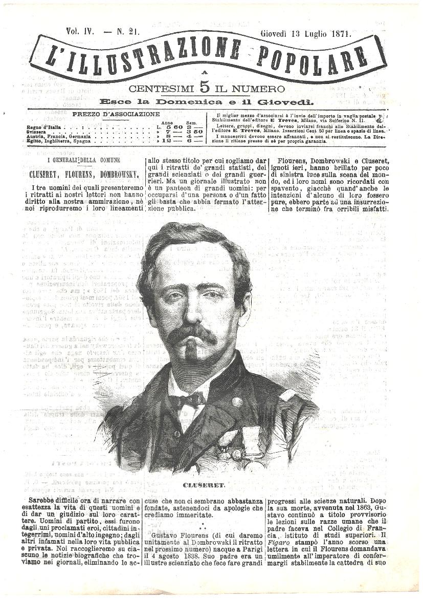 L'illustrazione popolare - 13 Luglio 1871