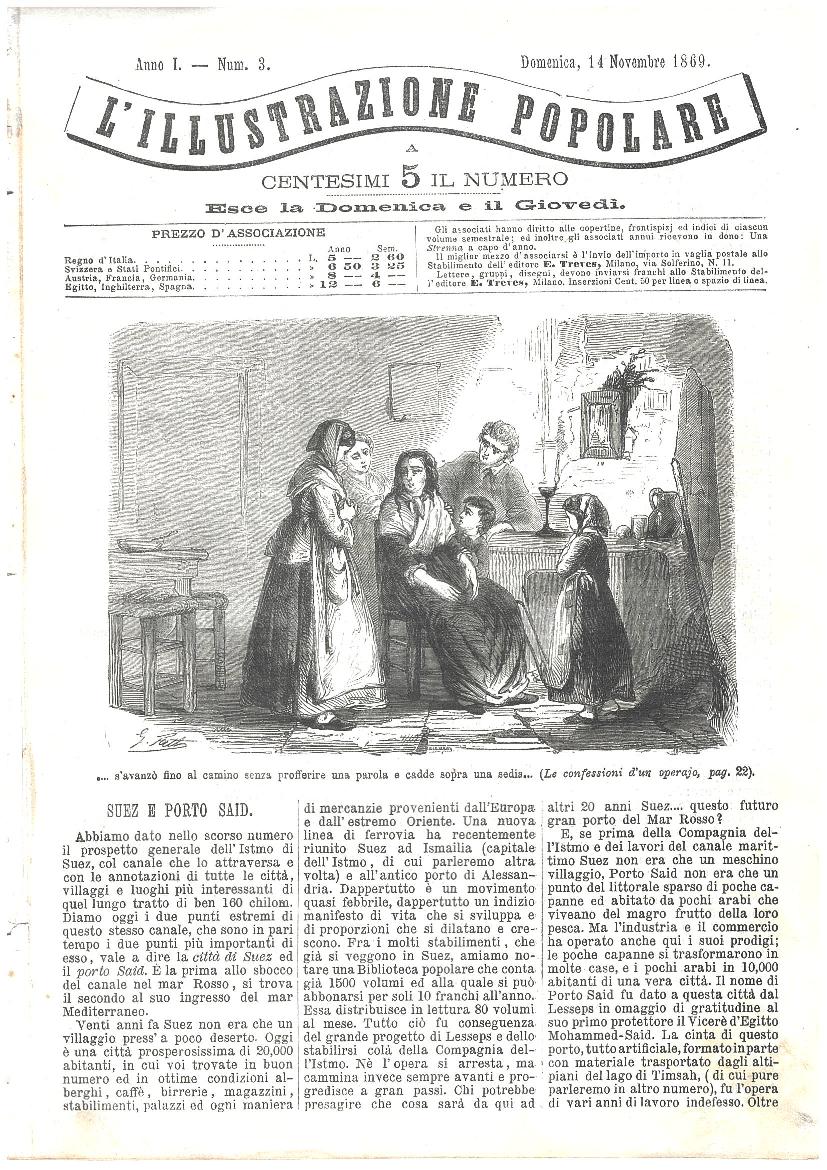 L'illustrazione popolare - 14 Novem. 1869