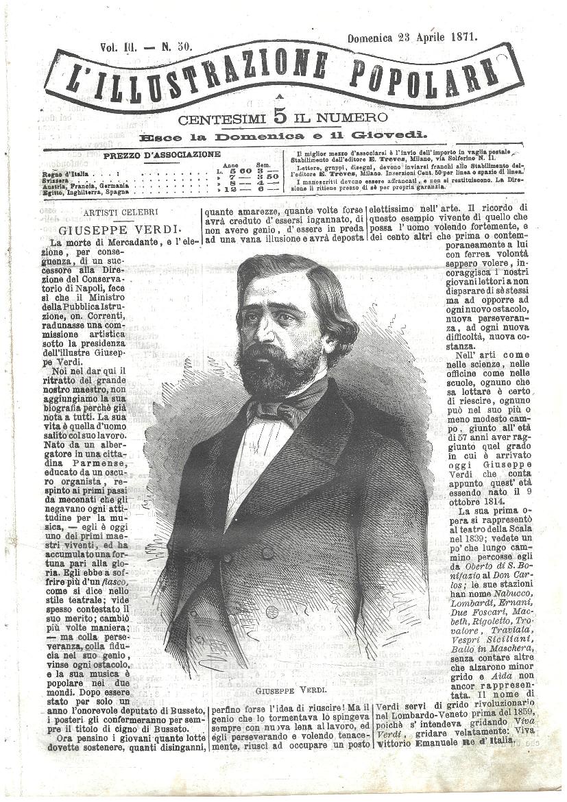 L'illustrazione popolare - 23 Aprile 1871