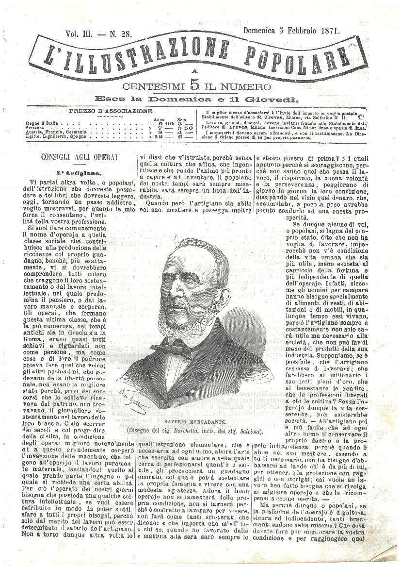 L'illustrazione popolare - 5 Febbraio 1871