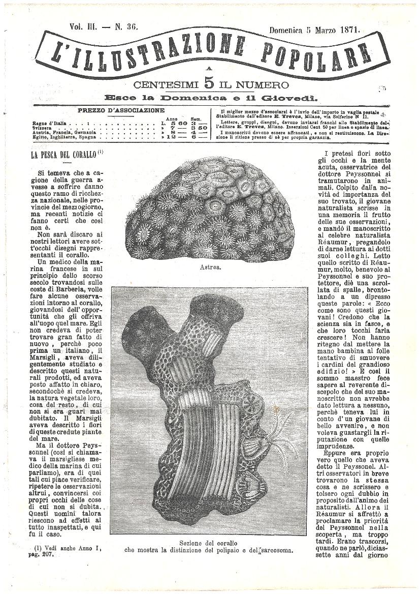 L'illustrazione popolare - 5 Marzo 1871