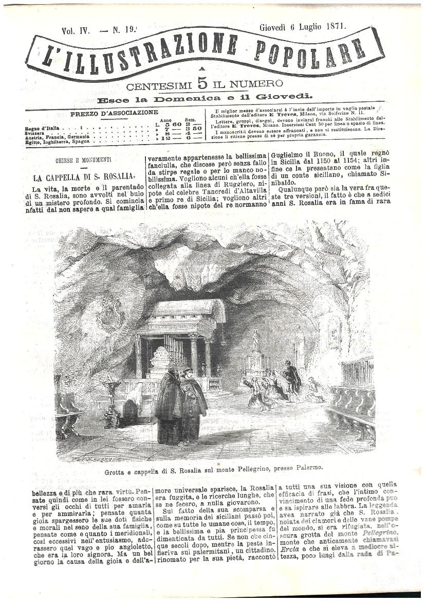 L'illustrazione popolare - 6 Luglio 1871