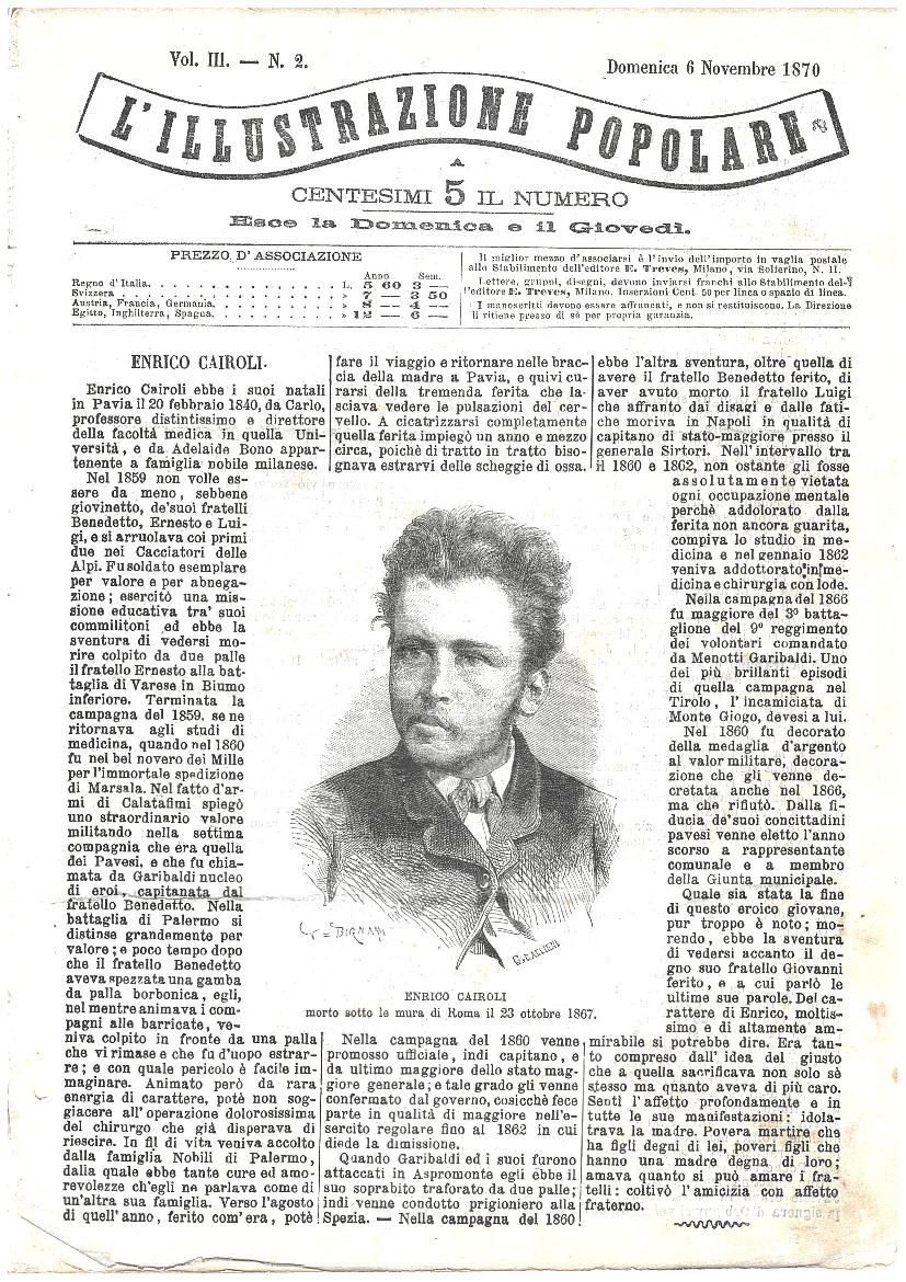 L'illustrazione popolare - 6 Novembre 1870