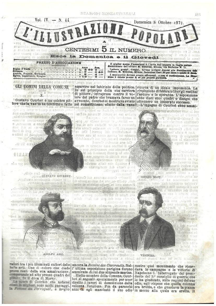 L'illustrazione popolare - 8 Ottobre 1871
