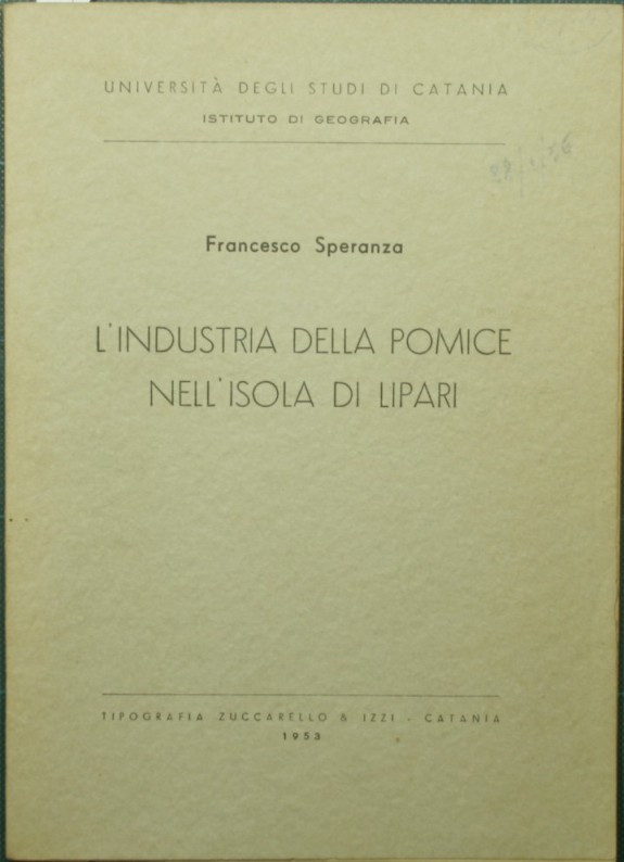 L'industria della pomice nell'isola di Lipari