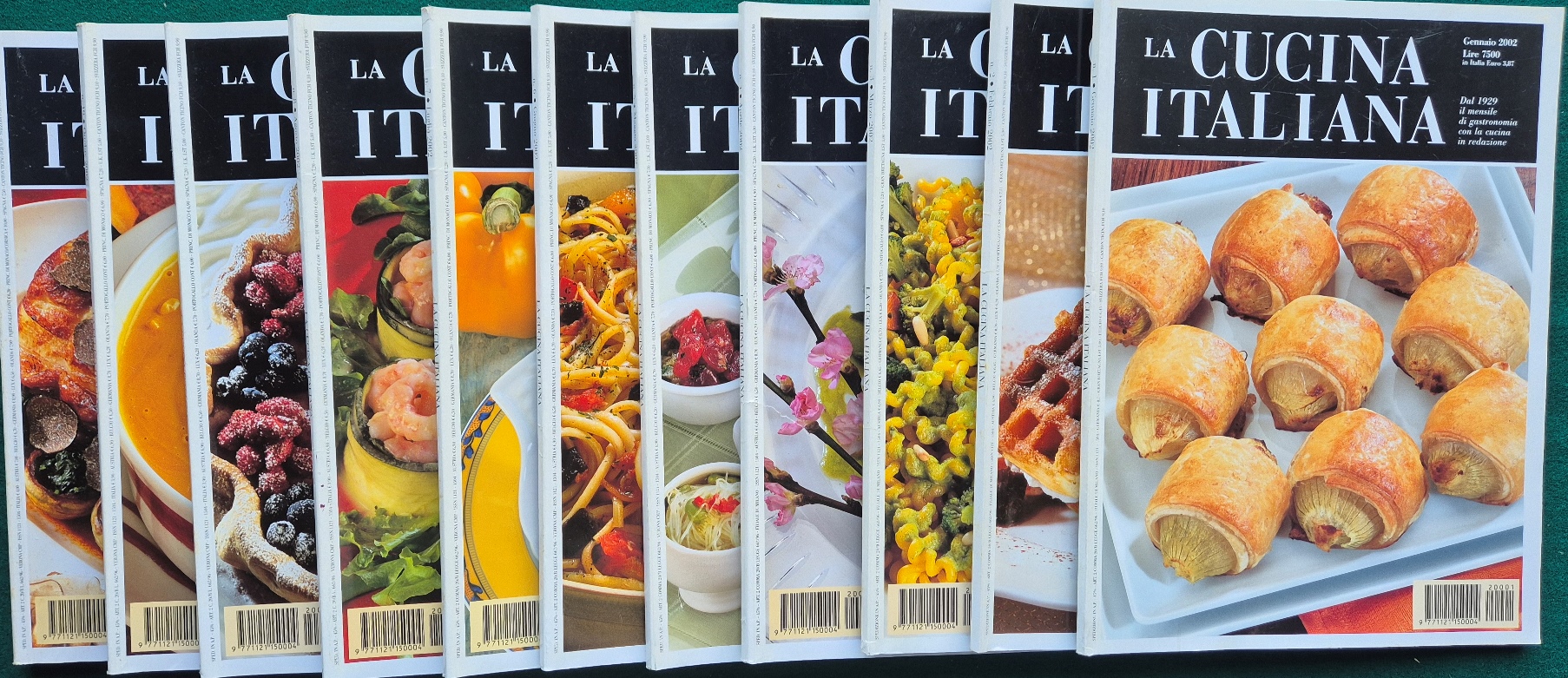 La Cucina Italiana - annata completa 2002 + Speciale natale