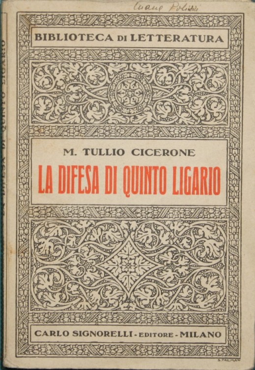 La difesa di Quinto Ligario