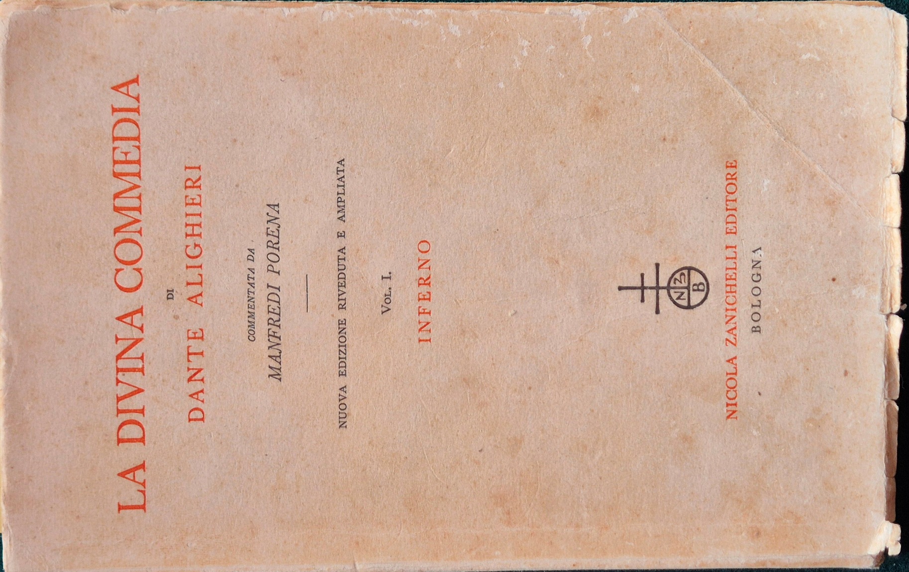 La divina commedia - Vol. 1 Inferno