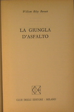 La giungla di asfalto