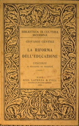 La riforma dell'educazione