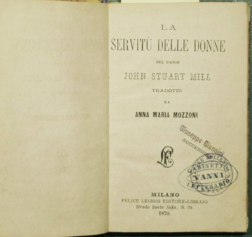 La servitù delle donne