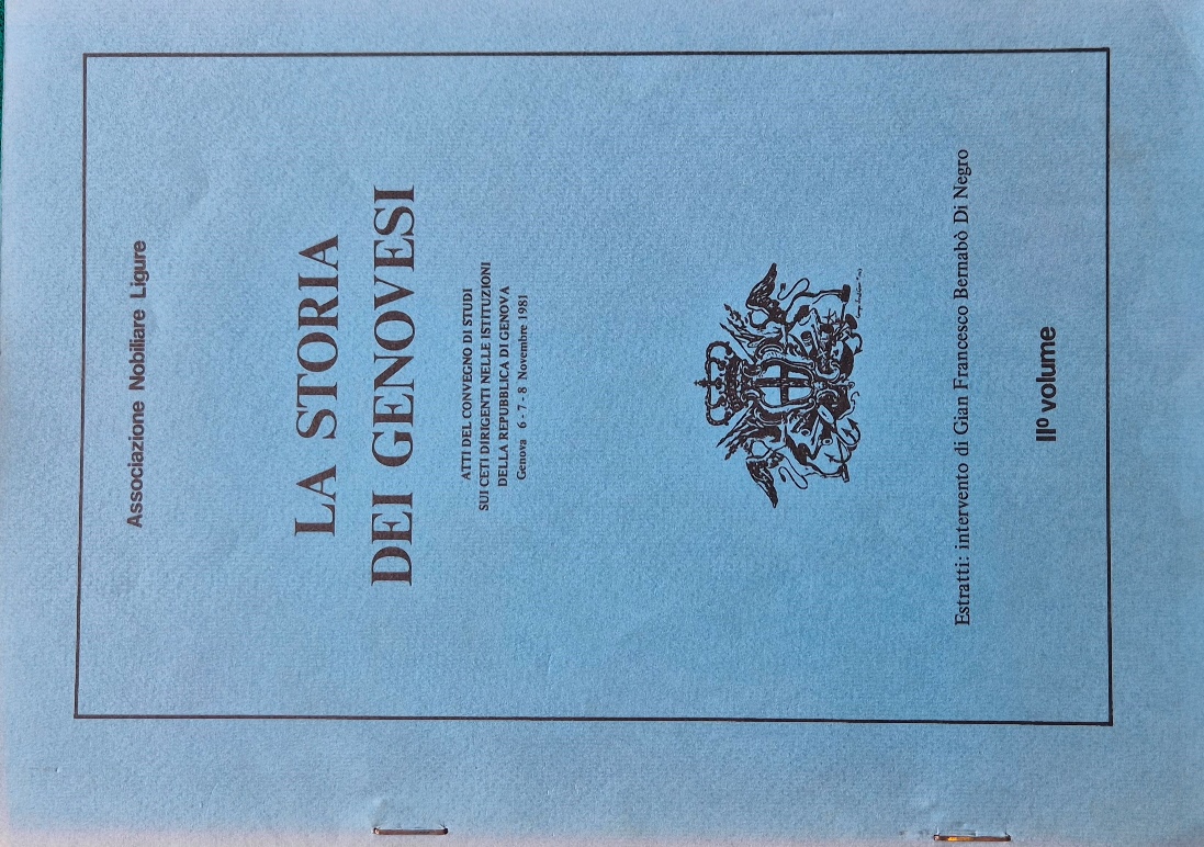 La storia dei genovesi - Estratti: Intervento di Gian Francesco …
