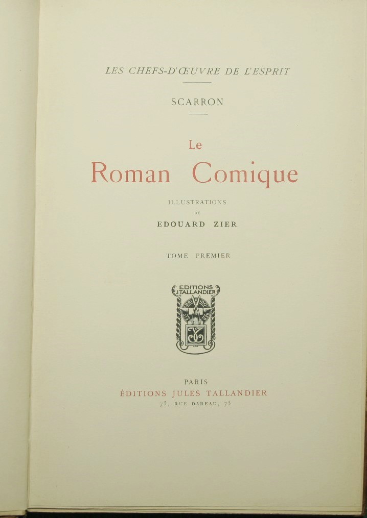 Le roman comique