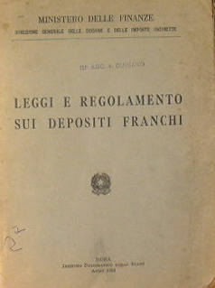 Leggi e regolamenti sui depositi franchi