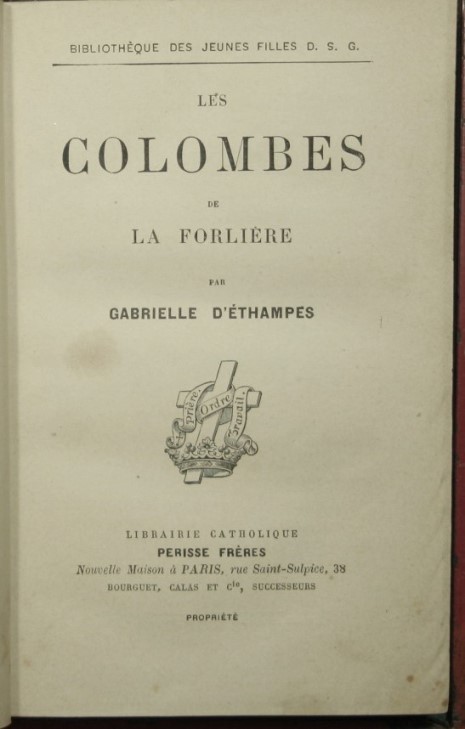 Les colombes de la forliere