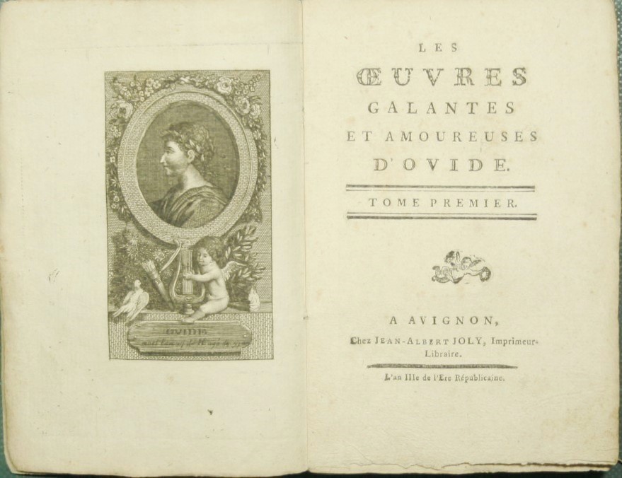 Les oeuvres galantes et amoureuses d'Ovide