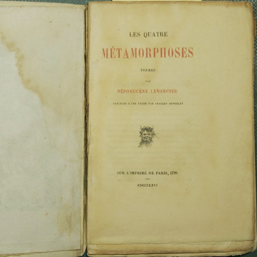 Les quatre metamorphoses