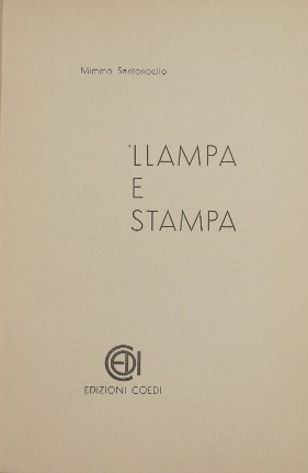 'Llampa e stampa